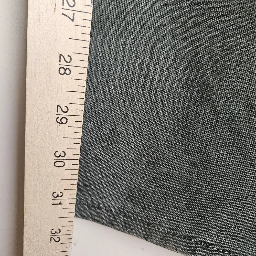 Levis 565 Double Knee Pants Mens 33x32 Olive Green Denim Carpenter Workwear